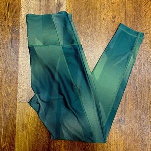 Green Reebok leggings